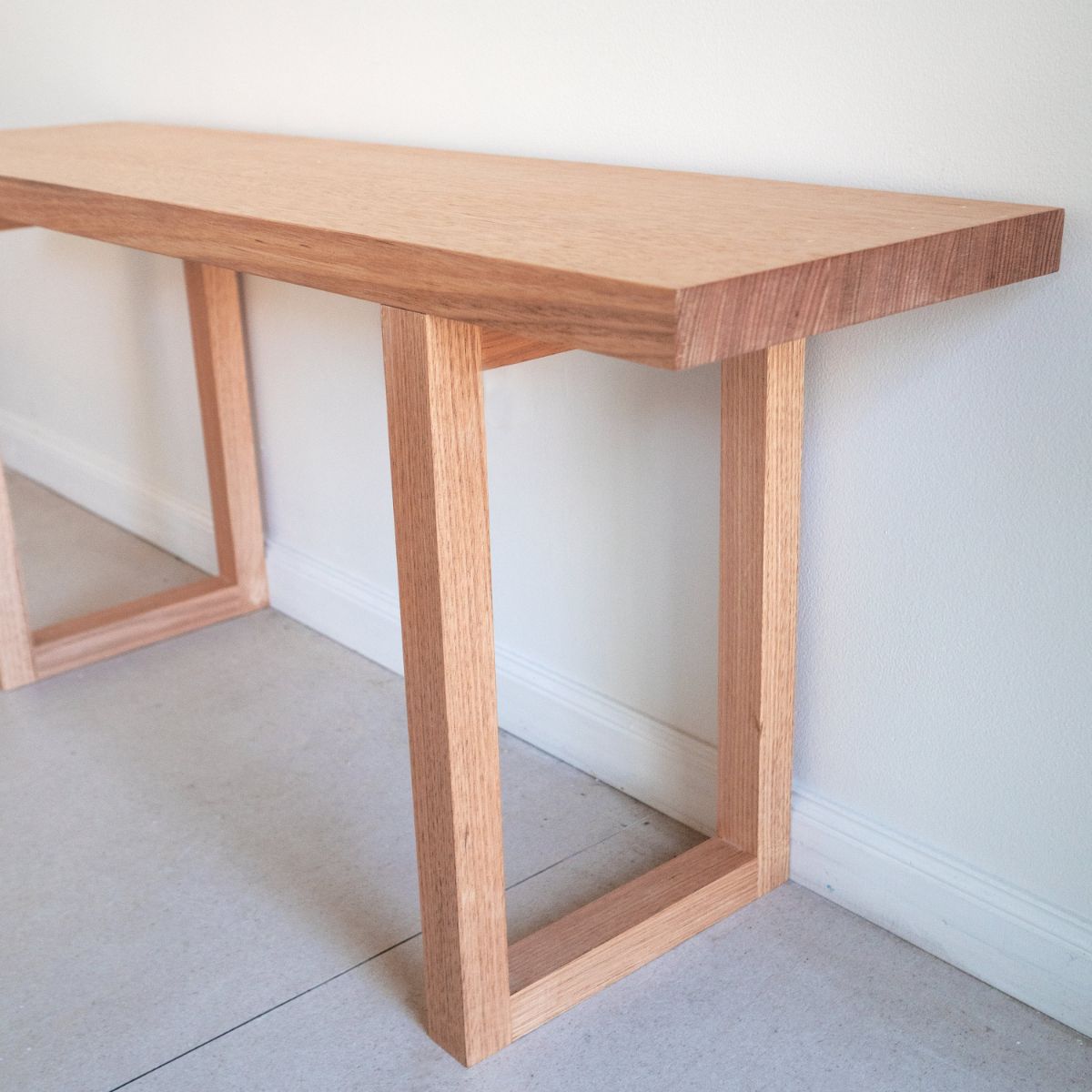 Tasmanian Oak Entryway Bench