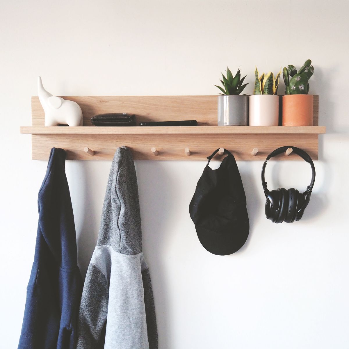 Coat Rack Entryway Organiser Shelf - Main Image