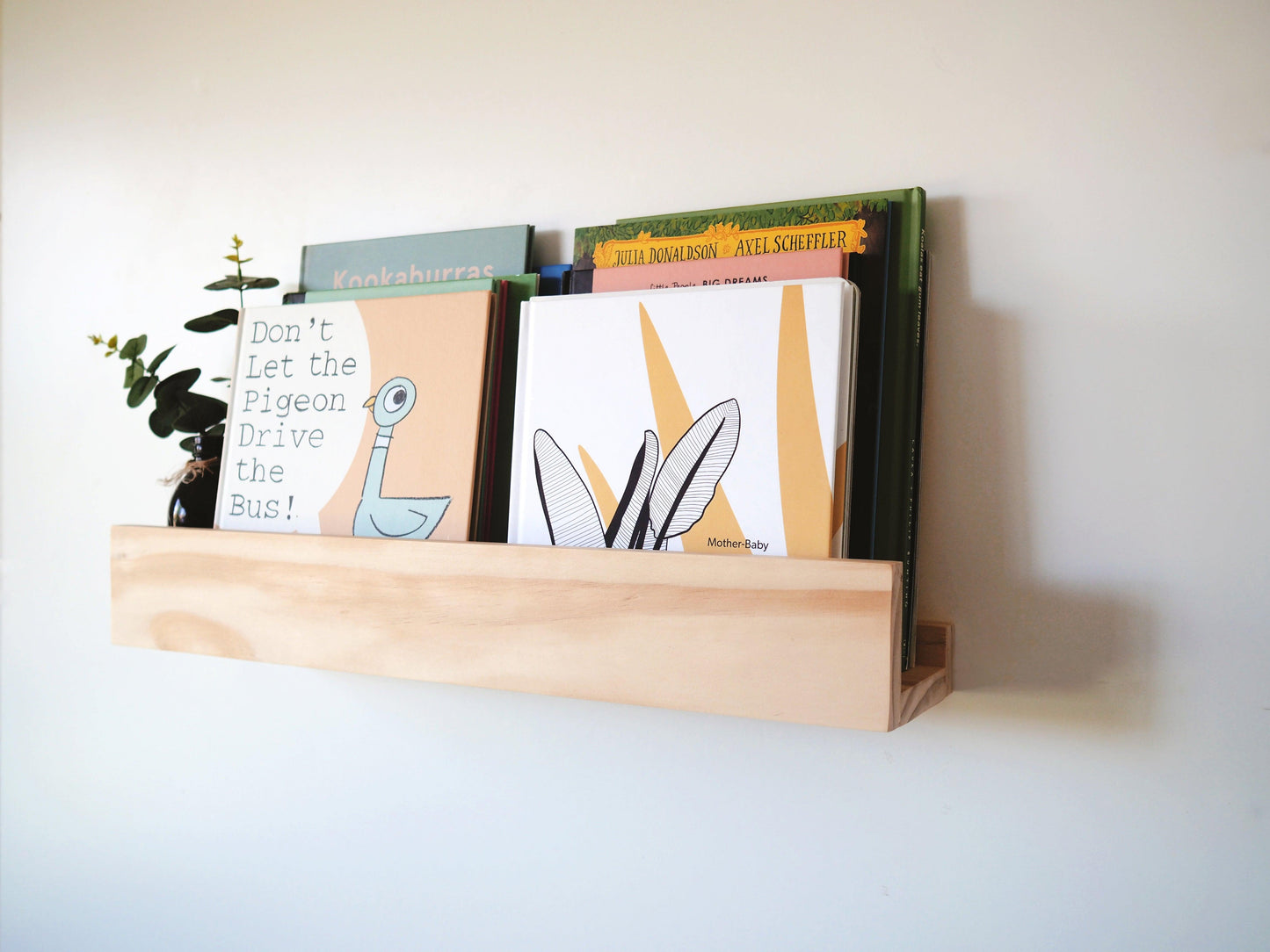 Kids Bookcase (pine wood) - Woodyoubuy