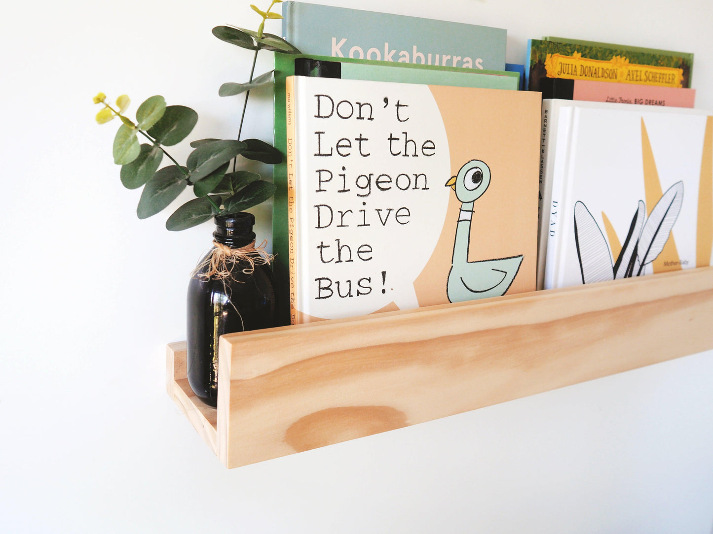 Kids Bookcase (pine wood) - Woodyoubuy