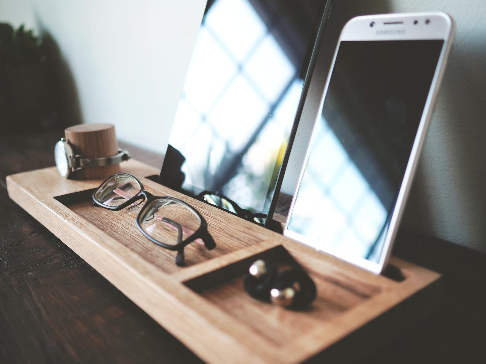 Nightstand Organiser (35 cm) - Woodyoubuy