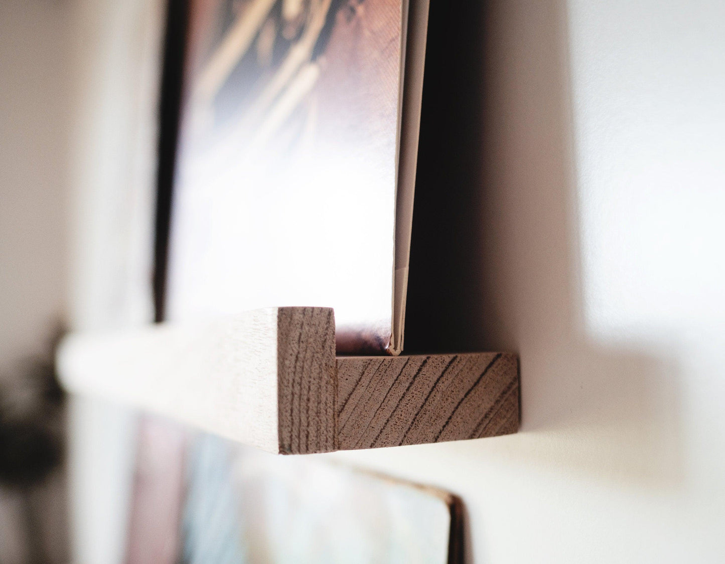 Vinyl Record Display Shelf - Woodyoubuy