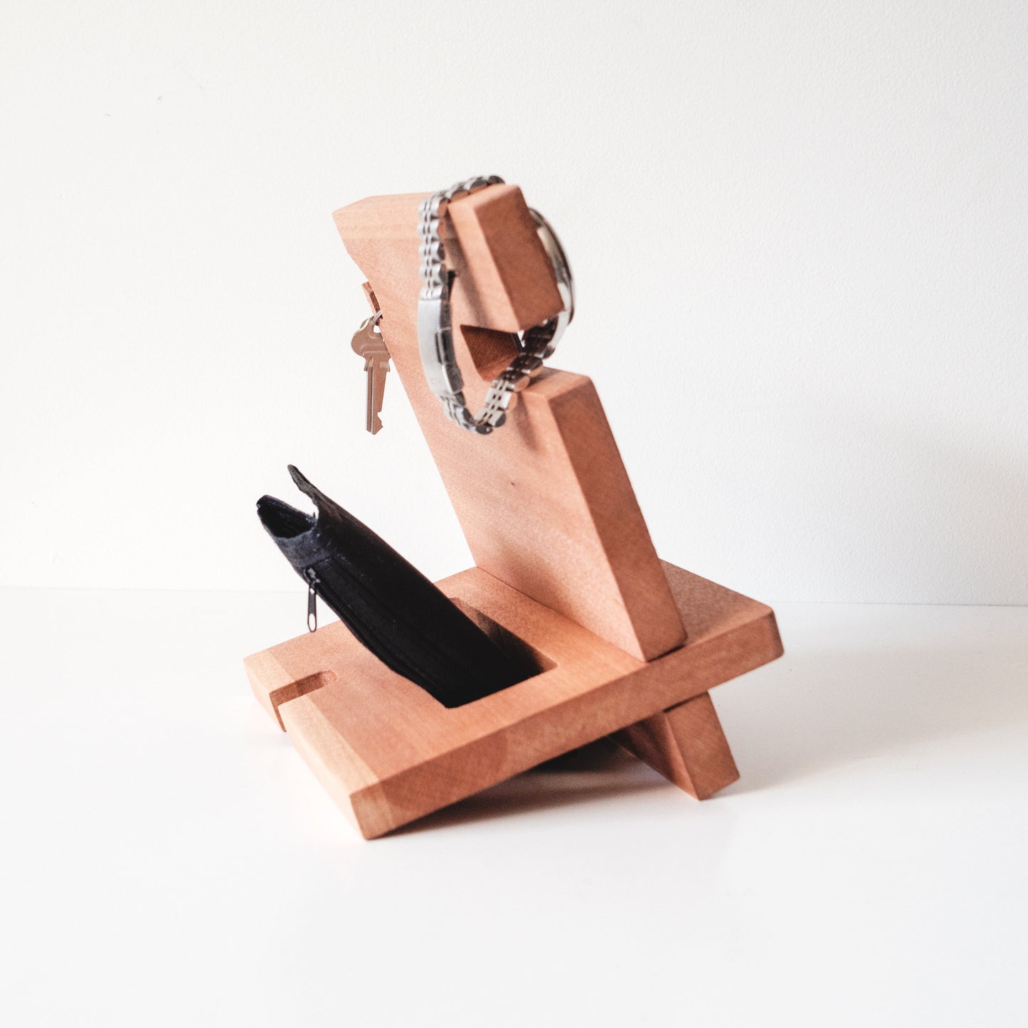 Father's Day Gift - Phone Docking Station for men, Personalised docking station, Gift for Him, Birthday Gift, Wooden Anniversary Gift