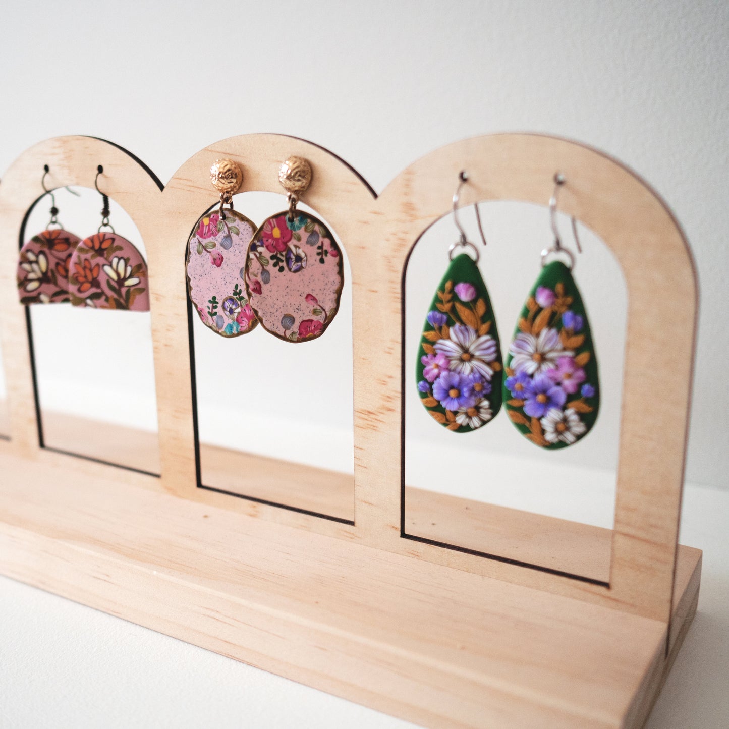 Earring Display Stand - earring stand display, earring holder stand, hook earring stand, Earring organiser, Earring rack for daily wear.