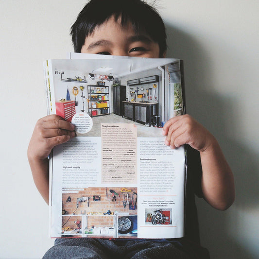 Our very first workshop featured at Bunnings Magazine - Woodyoubuy