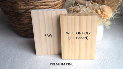 Wooden Nursery Bookshelf (Round Peg)