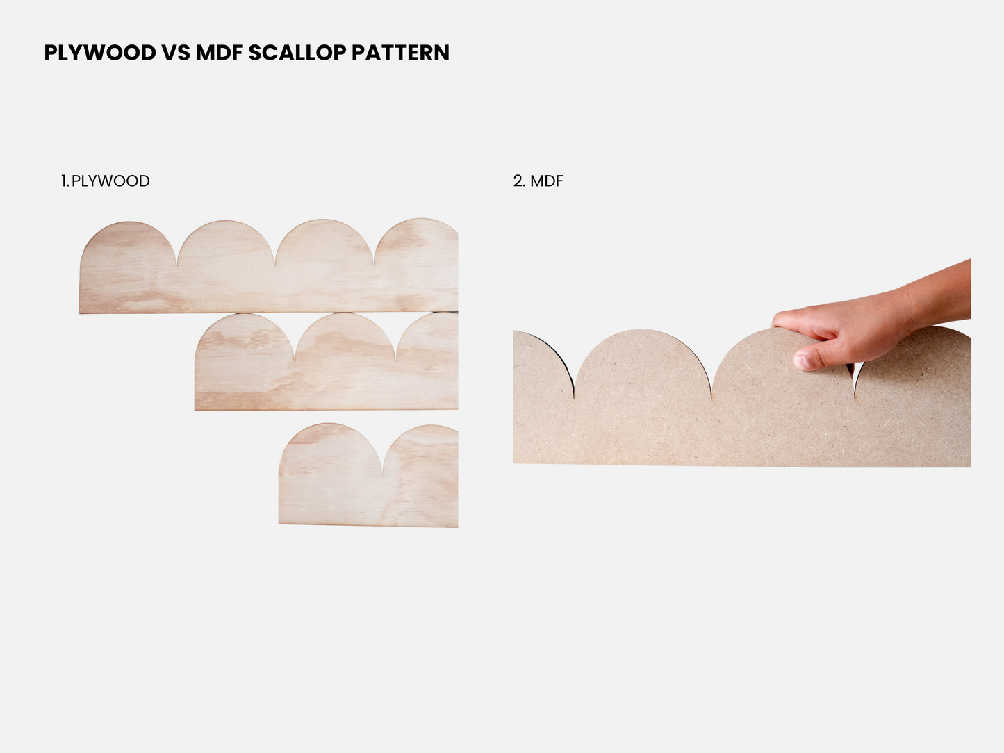 Scallop Pattern Edging