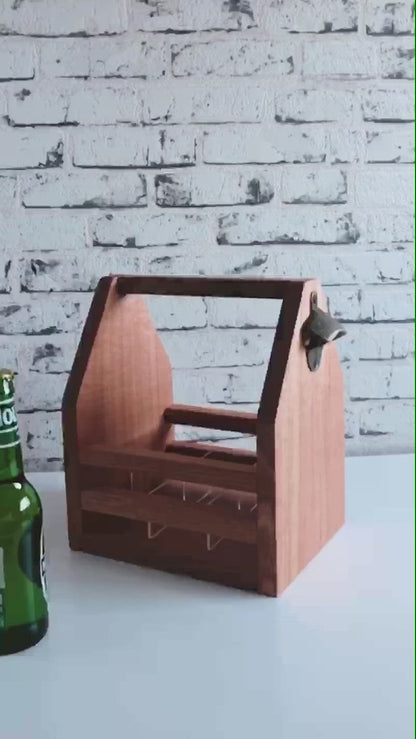 Beer Caddy (Oak)