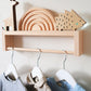 Kids bookshelf and clothes rack set - Woodyoubuy