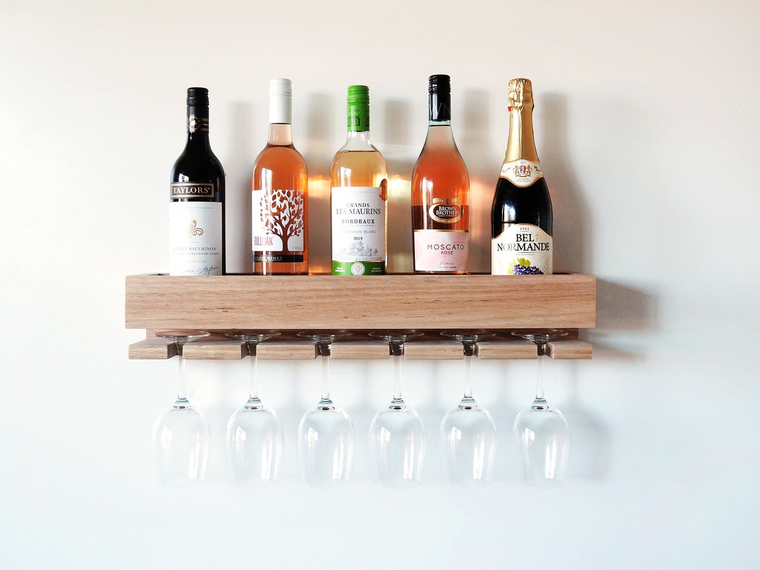 Wine Rack - Wall Wine Rack, Fathers Day Gift, Bar Shelf, Wine Holder, Rustic Wine Rack, Wine Shelf