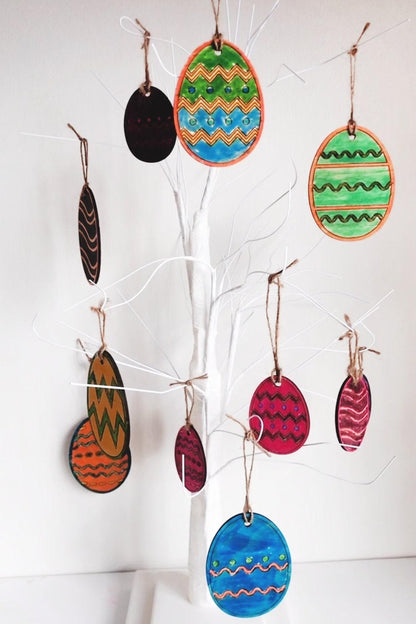 DIY Easter Egg Craft (set of 6) - Woodyoubuy